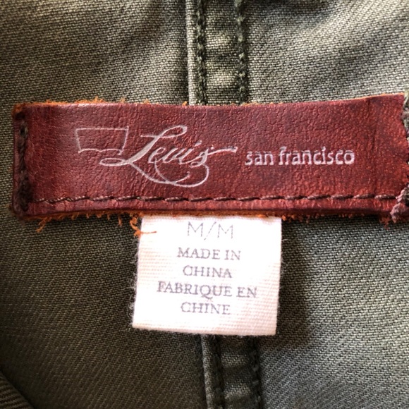 Levi’s Army Green Jacket, Size M - Picture 6 of 9
